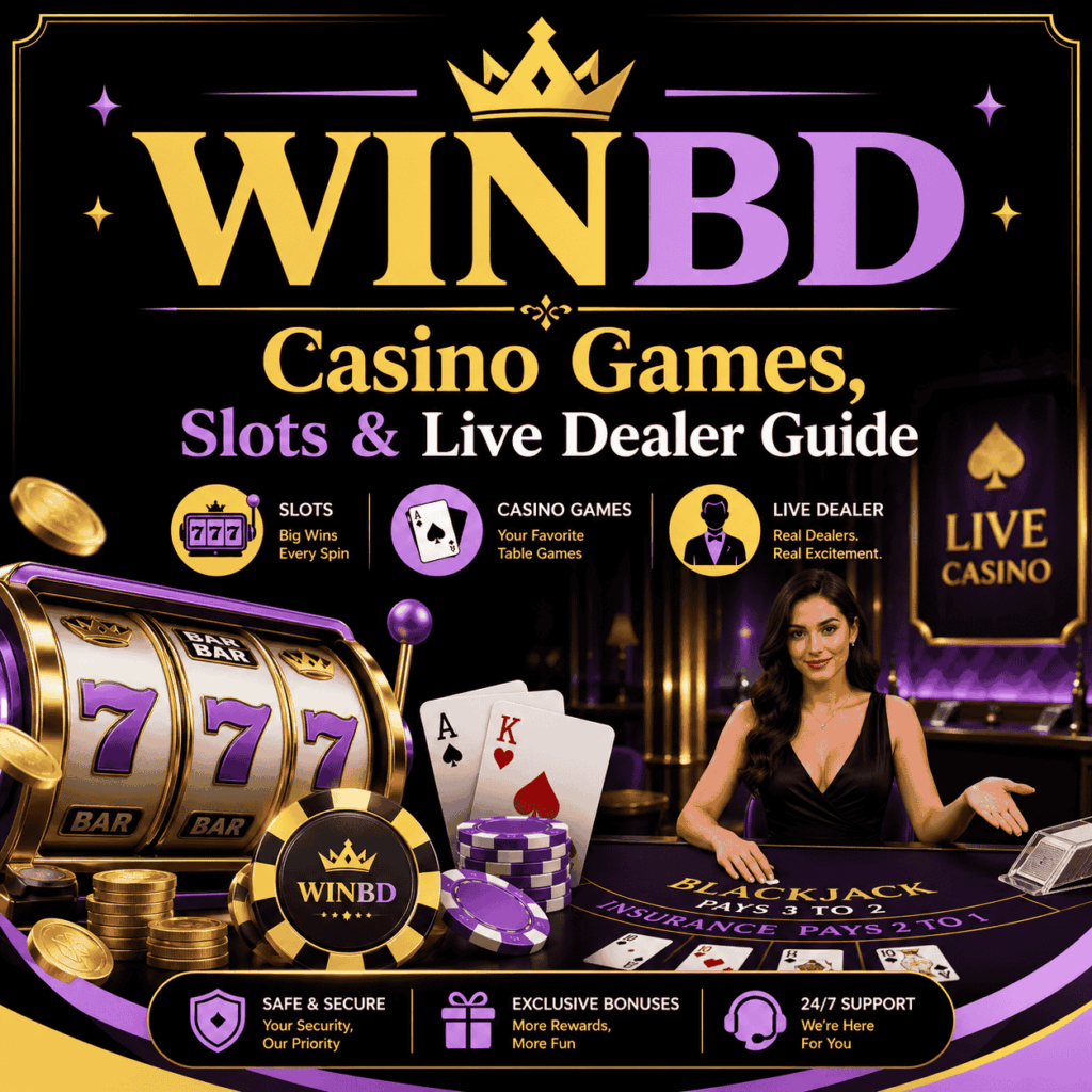 WINBD Casino Games, Slots & Live Dealer Guide