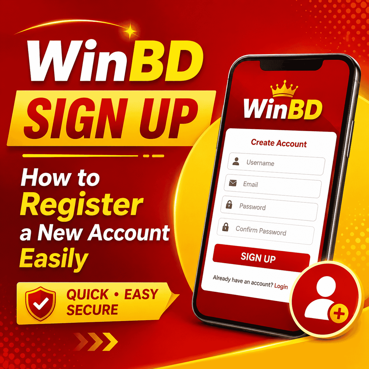 WinBD Sign Up Guide - How to Register a New Account Easily